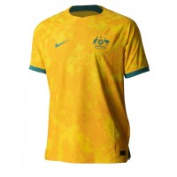 Camisa de Futebol Austrália Equipamento Principal Mundo 2022 Manga Curta